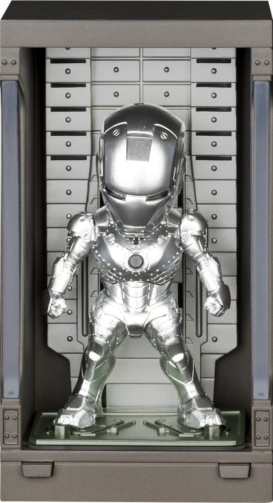 Marvel Mini Egg Mini-figurer Iron Man Hall of Armor Blindbox-sortiment (6) 8 cm