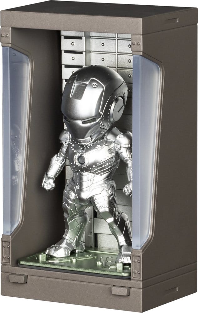 Marvel Mini Egg Mini-figurer Iron Man Hall of Armor Blindbox-sortiment (6) 8 cm