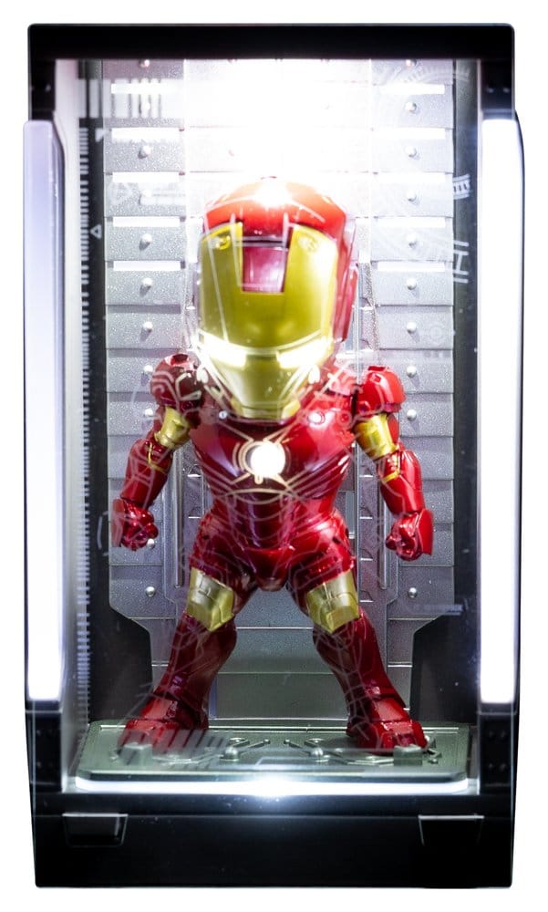 Marvel Mini Egg Mini-figurer Iron Man Hall of Armor Blindbox-sortiment (6) 8 cm