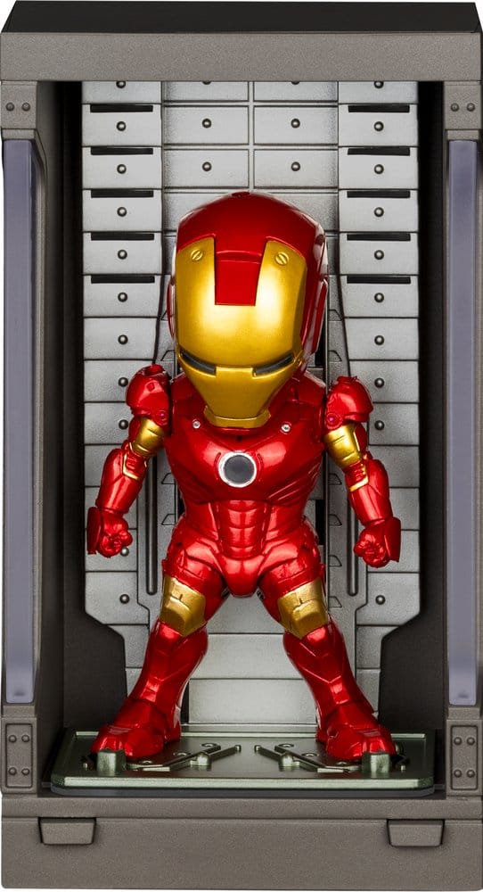 Marvel Mini Egg Mini-figurer Iron Man Hall of Armor Blindbox-sortiment (6) 8 cm