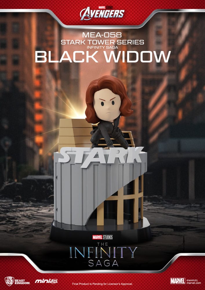 Marvel Mini Egg Attack Figurer 12 cm - Infinity Saga Stark Tower Beast Kingdom Toys