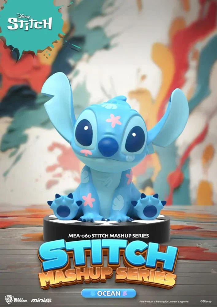 Lilo & Stitch Mini Egg Attack Blind Box Figures – 10 cm Stitch Mashup Series Assortment (6) Beast Kingdom Toys