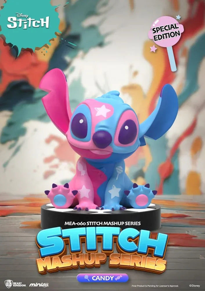 Lilo & Stitch Mini Egg Attack Blind Box Figures – 10 cm Stitch Mashup Series Assortment (6) Beast Kingdom Toys