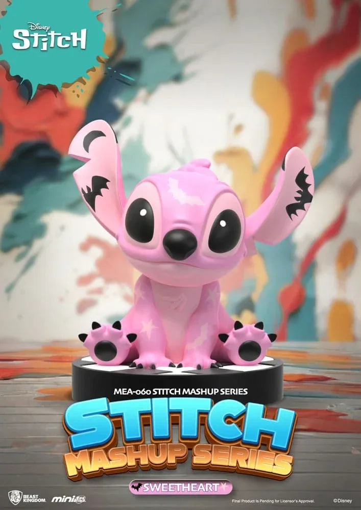 Lilo & Stitch Mini Egg Attack Blind Box Figures – 10 cm Stitch Mashup Series Assortment (6) Beast Kingdom Toys