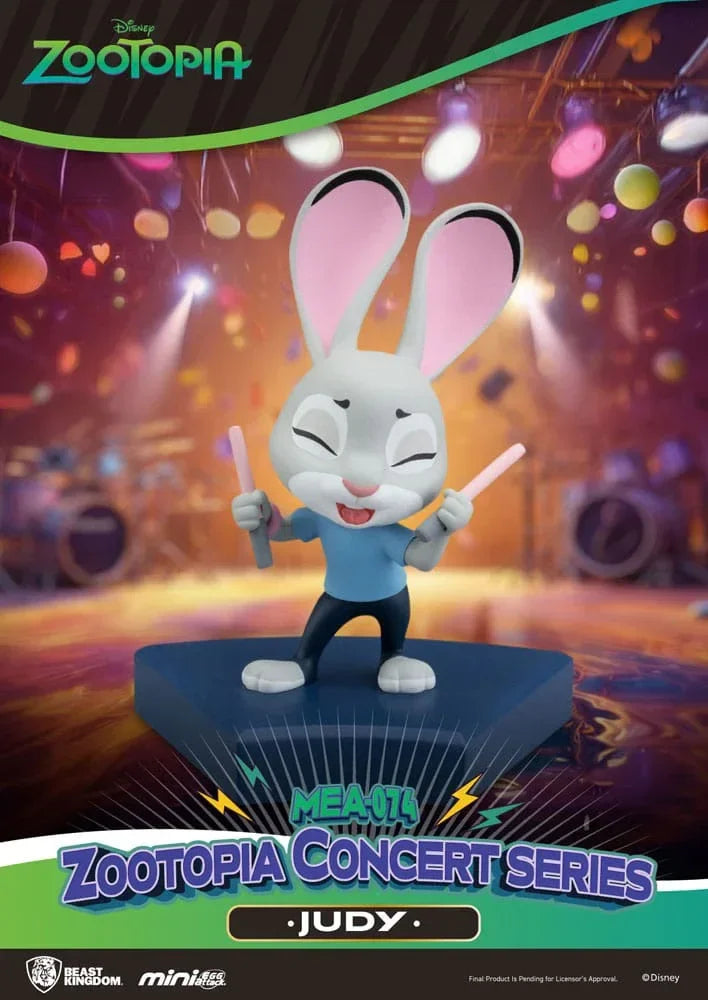 Zootopia Mini Egg Attack Blind Box Figurer - Concertserie 8 cm (6 stycken) Beast Kingdom Toys
