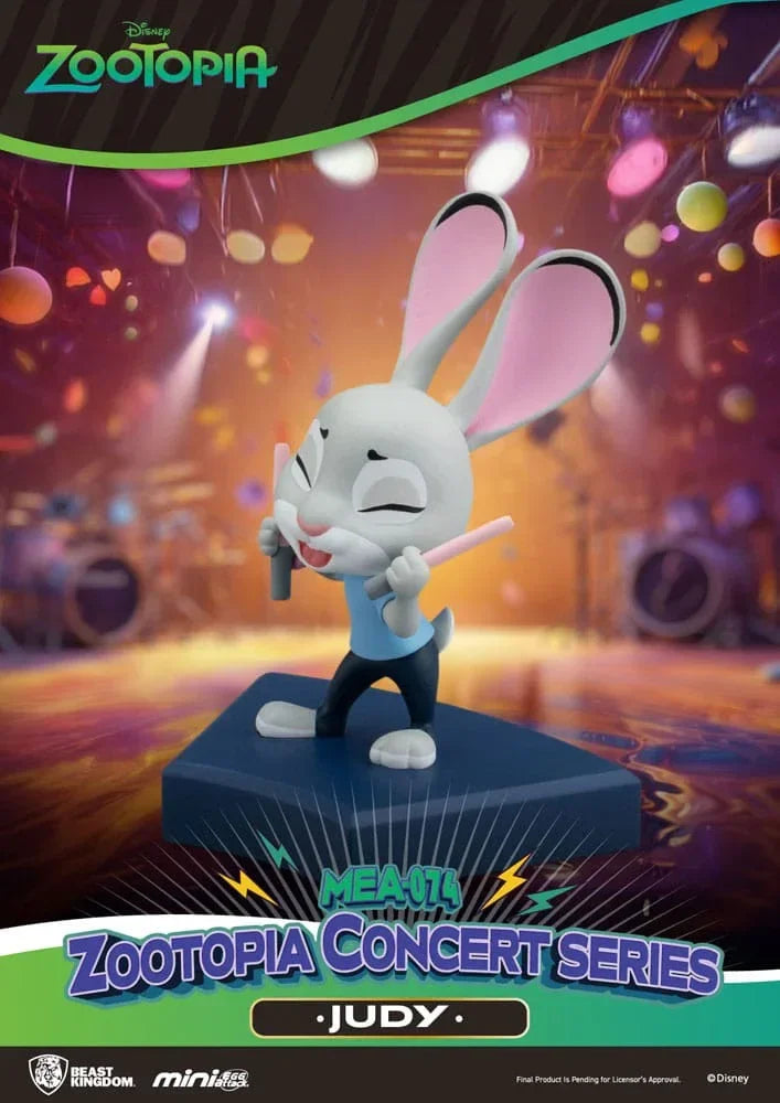Zootopia Mini Egg Attack Blind Box Figurer - Concertserie 8 cm (6 stycken) Beast Kingdom Toys
