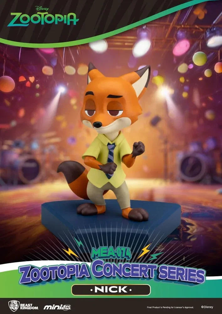 Zootopia Mini Egg Attack Blind Box Figurer - Concertserie 8 cm (6 stycken) Beast Kingdom Toys