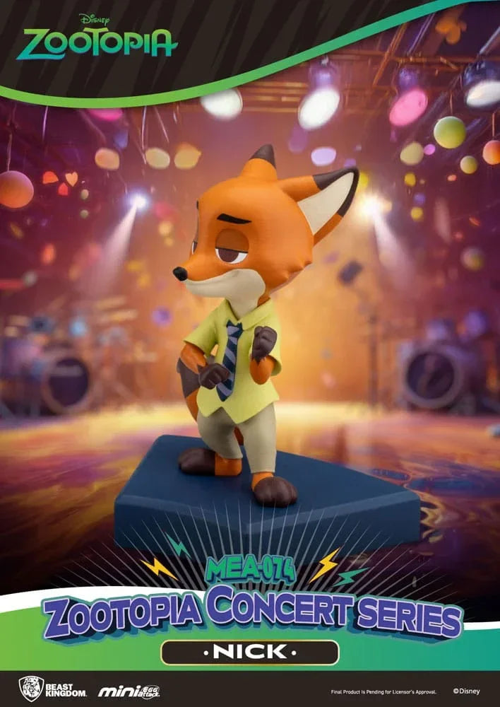 Zootopia Mini Egg Attack Blind Box Figurer - Concertserie 8 cm (6 stycken) Beast Kingdom Toys