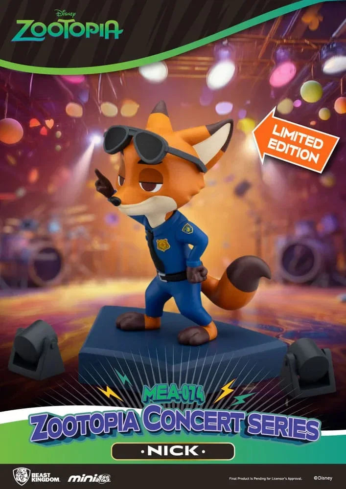 Zootopia Mini Egg Attack Blind Box Figurer - Concertserie 8 cm (6 stycken) Beast Kingdom Toys