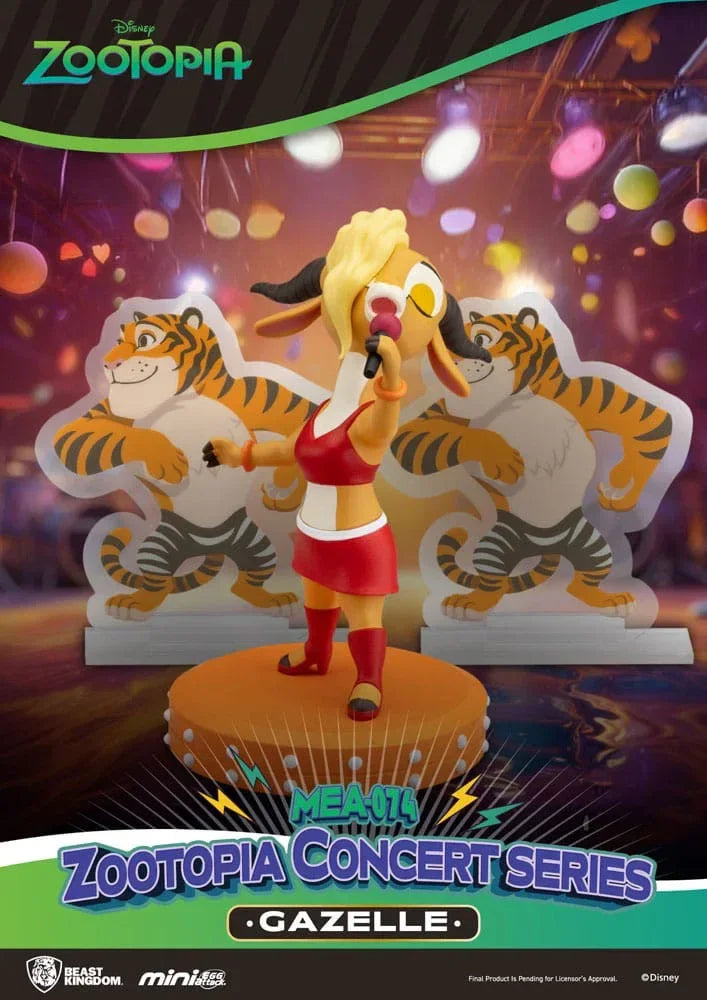 Zootopia Mini Egg Attack Blind Box Figurer - Concertserie 8 cm (6 stycken) Beast Kingdom Toys