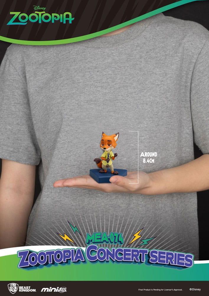 Zootopia Mini Egg Attack Blind Box Figurer - Concertserie 8 cm (6 stycken) Beast Kingdom Toys