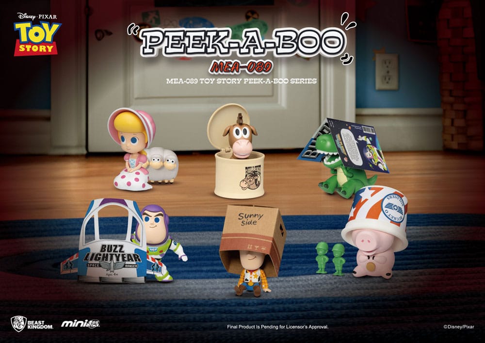 Toy Story Mini Egg Attack Blind Box Figures Hide and Seek Series 8 cm Assortment (6) Beast Kingdom Toys