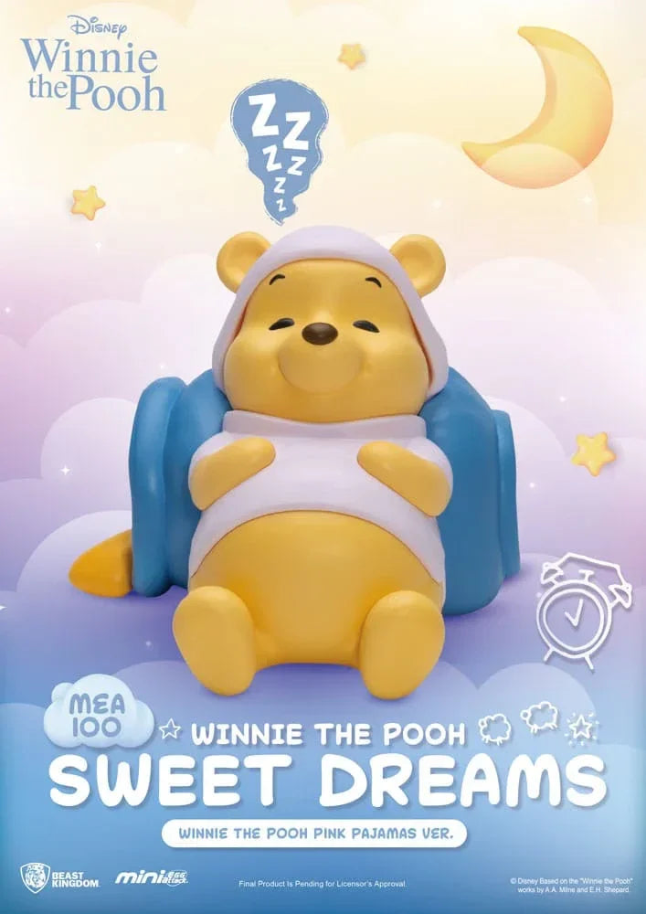 Winnie the Pooh Mini Egg Attack Blind Box Figurer - Sweet Dreams 6 cm Assortment (6) Beast Kingdom Toys