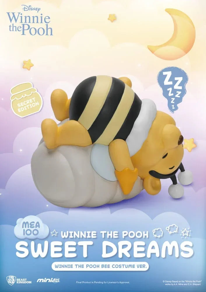 Winnie the Pooh Mini Egg Attack Blind Box Figurer - Sweet Dreams 6 cm Assortment (6) Beast Kingdom Toys