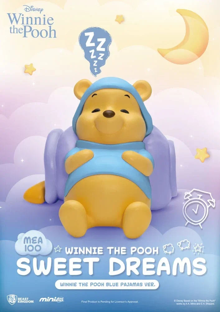 Winnie the Pooh Mini Egg Attack Blind Box Figurer - Sweet Dreams 6 cm Assortment (6) Beast Kingdom Toys