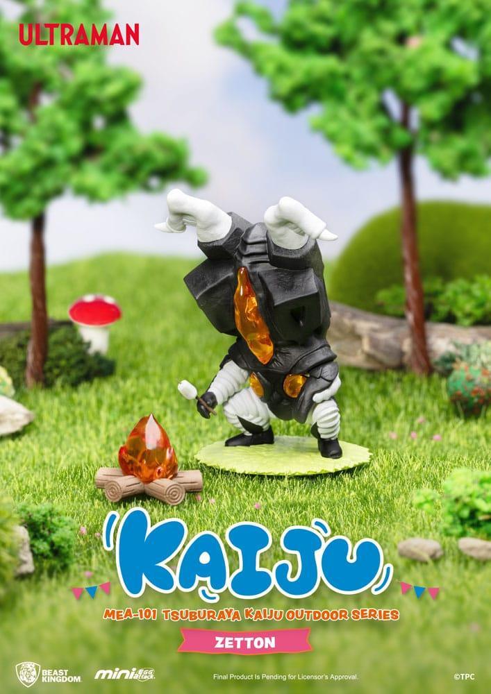 Ultraman Mini Egg Attack Utomhusserie Figurer Tsuburaya Kaiju Blind Box (6) 7 cm Beast Kingdom Toys
