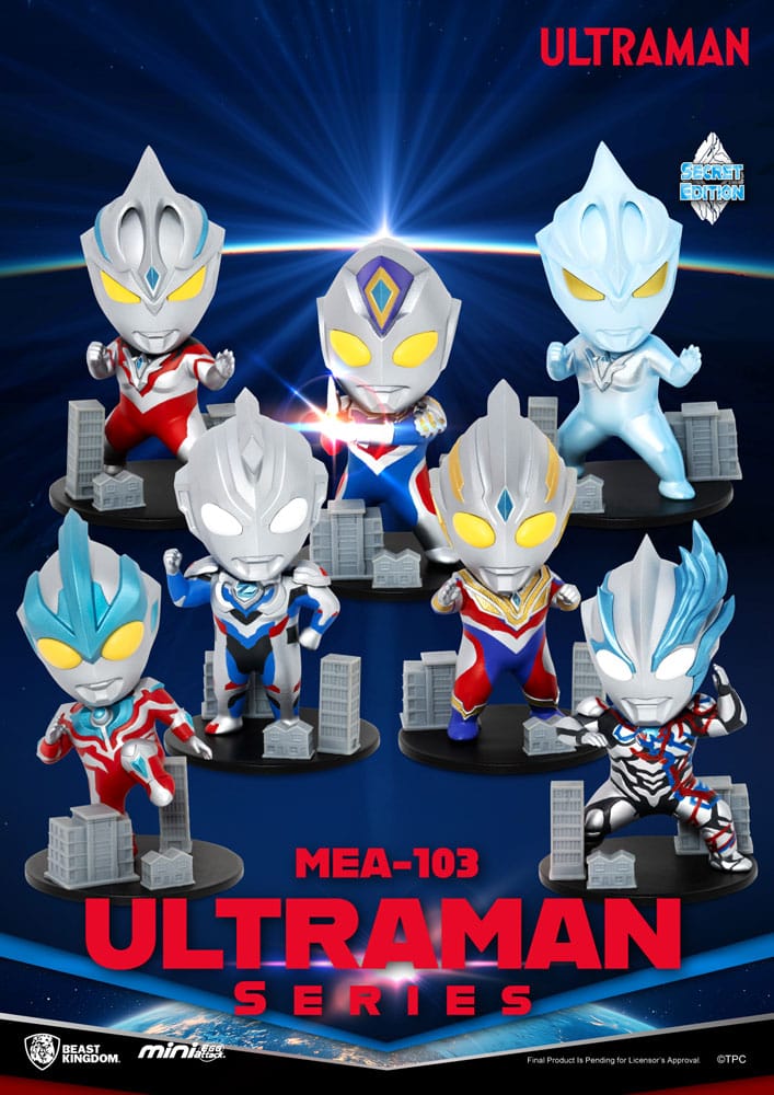 Ultraman Mini Egg Attack Blind Box Figurer Ultraman Serie 1 9 cm Sortiment (6) Beast Kingdom Toys