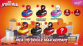 Spider Man Mini Egg Attack Blind Box Figurer nyckelringar 5 cm Sortiment (6) Beast Kingdom Toys