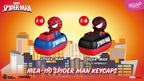 Spider Man Mini Egg Attack Blind Box Figurer nyckelringar 5 cm Sortiment (6) Beast Kingdom Toys