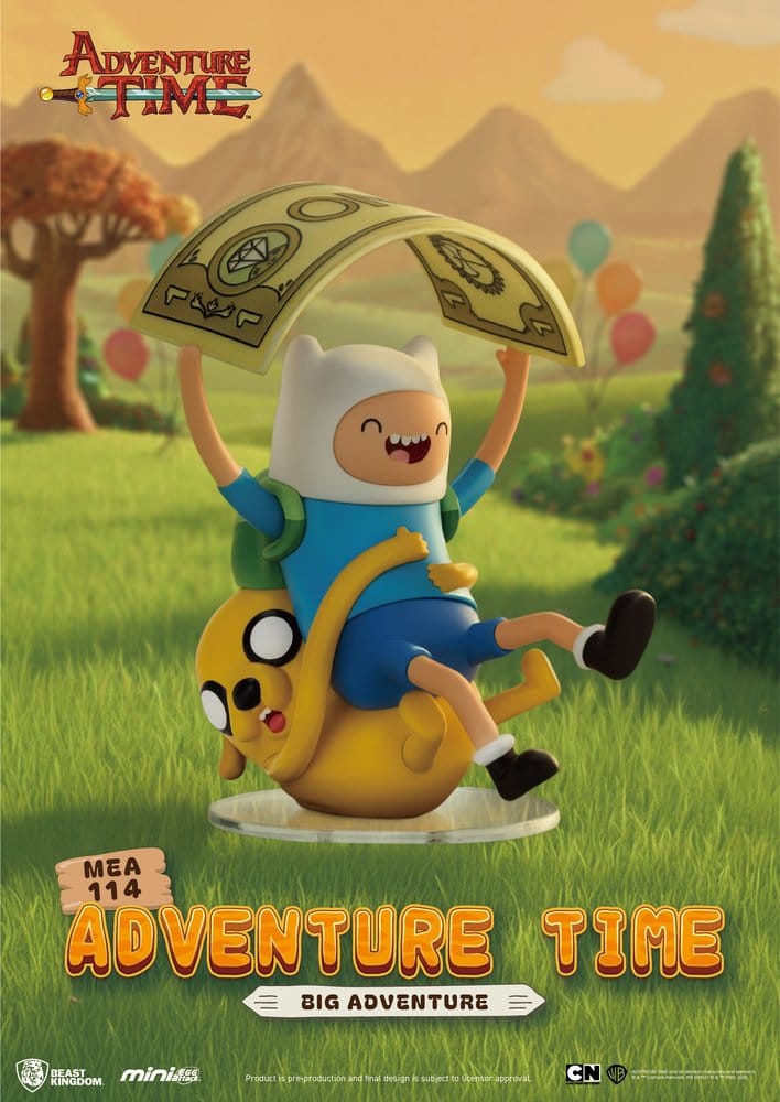 Adventure Time Mini Egg Attack Blind Box Figurer Adventure Time 9 cm Sortiment (6)