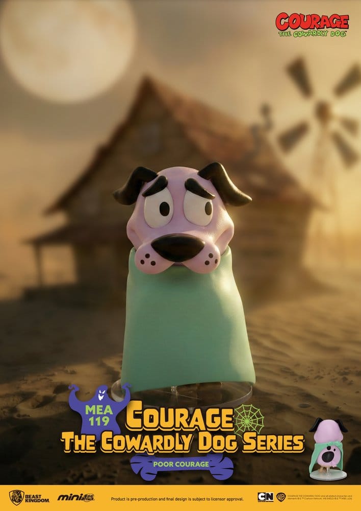 Courage the Cowardly Dog Mini Egg Attack Blind Box-figurer Sortiment 8 cm (6)
