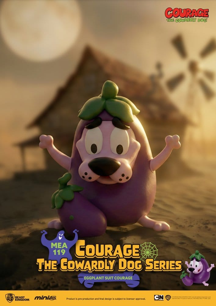 Courage the Cowardly Dog Mini Egg Attack Blind Box-figurer Sortiment 8 cm (6)