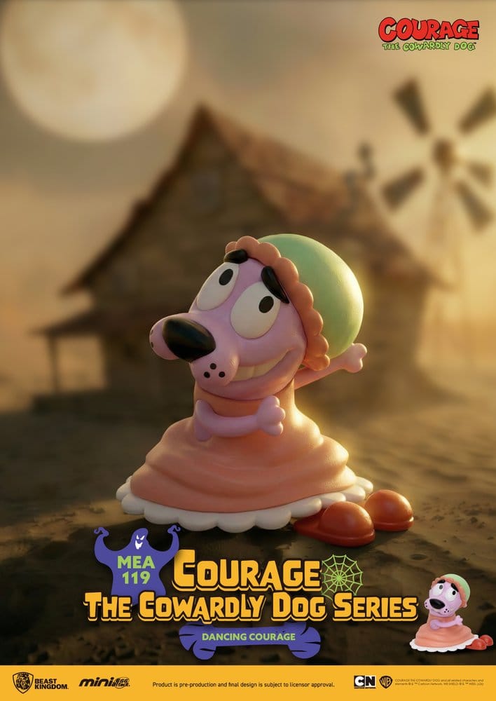 Courage the Cowardly Dog Mini Egg Attack Blind Box-figurer Sortiment 8 cm (6)