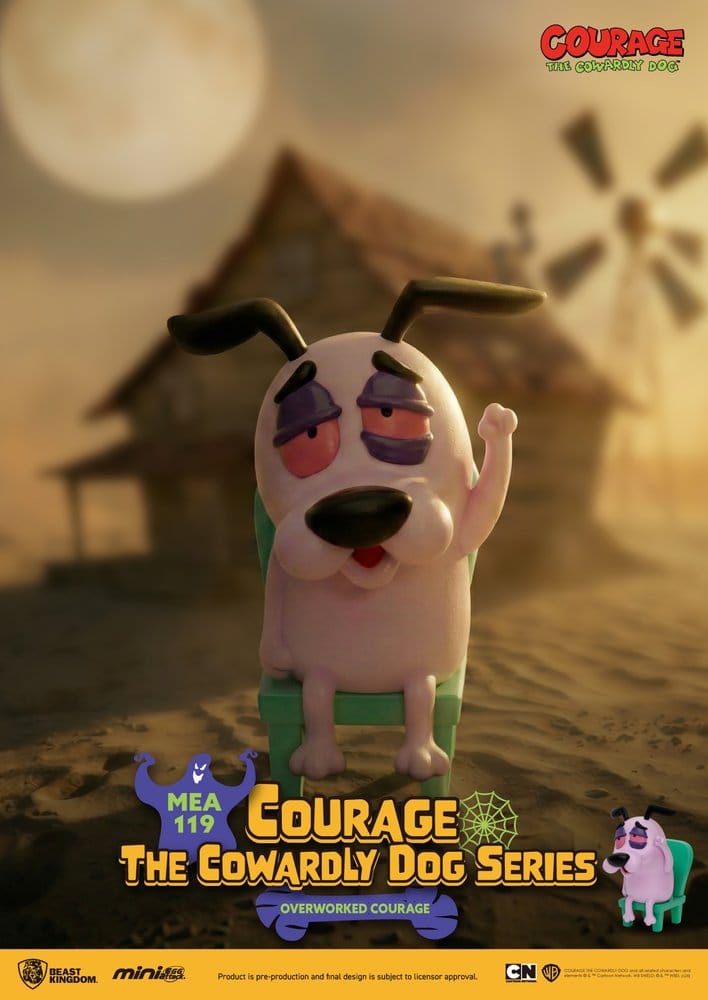 Courage the Cowardly Dog Mini Egg Attack Blind Box-figurer Sortiment 8 cm (6)