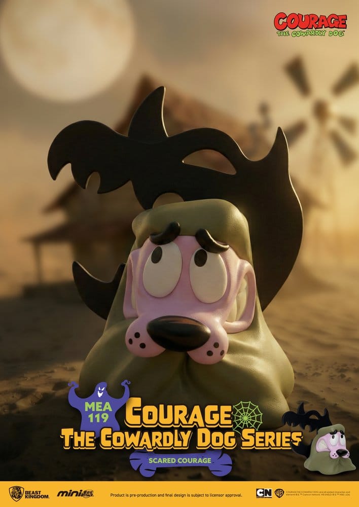 Courage the Cowardly Dog Mini Egg Attack Blind Box-figurer Sortiment 8 cm (6)