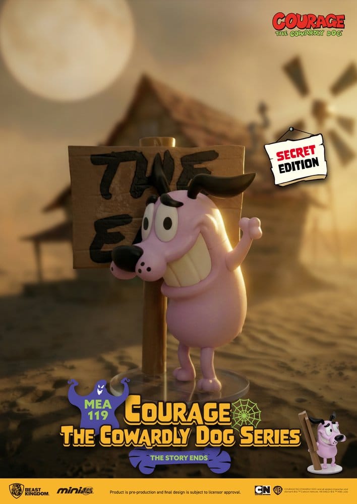 Courage the Cowardly Dog Mini Egg Attack Blind Box-figurer Sortiment 8 cm (6)