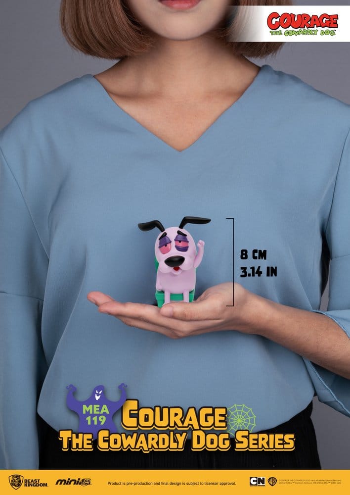Courage the Cowardly Dog Mini Egg Attack Blind Box-figurer Sortiment 8 cm (6)