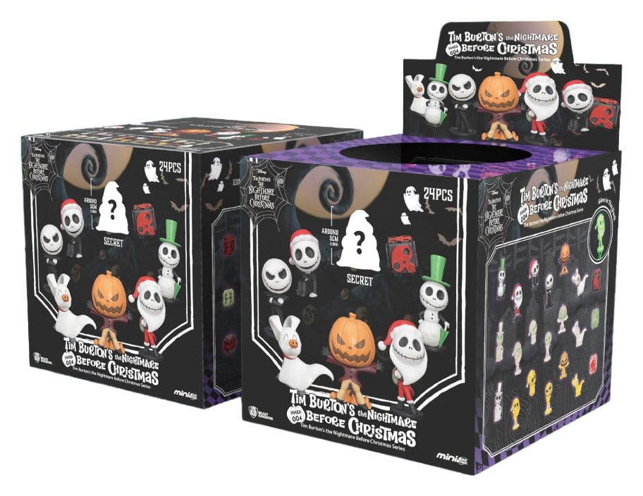 The Nightmare Before Christmas Mini Figurer Sortiment (24)