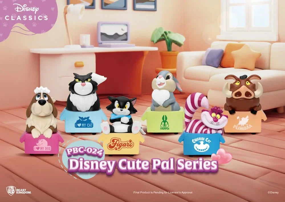 Disney Pull Back Cars Blind Box Cute Pal (6) – 5 cm Beast Kingdom Toys