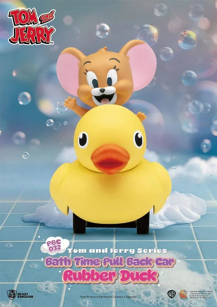 Tom & Jerry Pull Back Cars Badkar Blind Box 6-Pack Beast Kingdom Toys