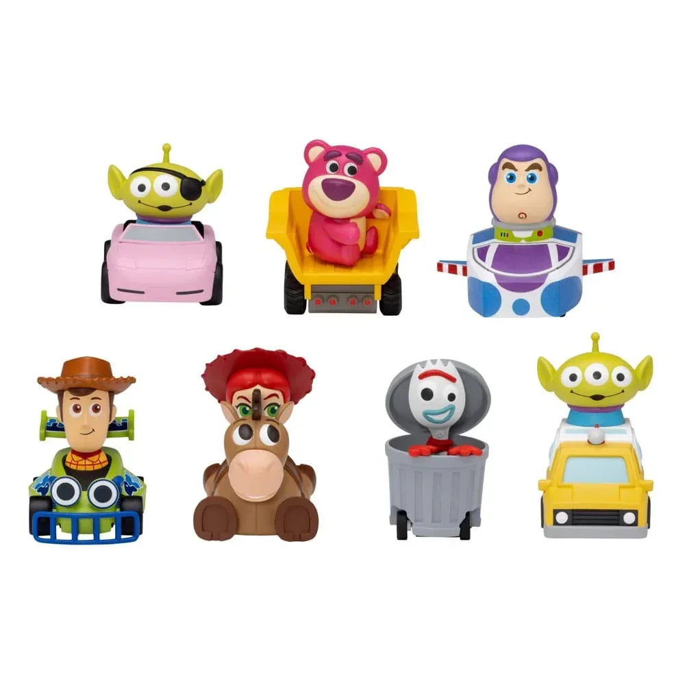 Toy Story Dragbilar Blind Box (6) 5 cm Beast Kingdom Toys