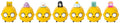 Adventure Time Återdragsbil Jake’s Otroliga Mage 5 cm Blind Box Sortiment (6)