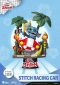 Disney Lilo & Stitch - Stitch Racing Car PVC Diorama Beast Kingdom Toys