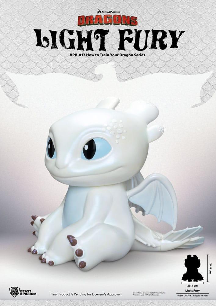 How to Train Your Dragon Funktional Figur Vinyl Light Fury 35 cm Beast Kingdom Toys