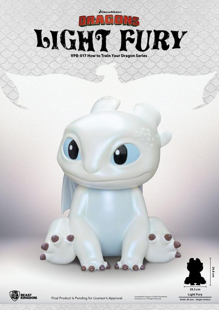 How to Train Your Dragon Funktional Figur Vinyl Light Fury 35 cm Beast Kingdom Toys