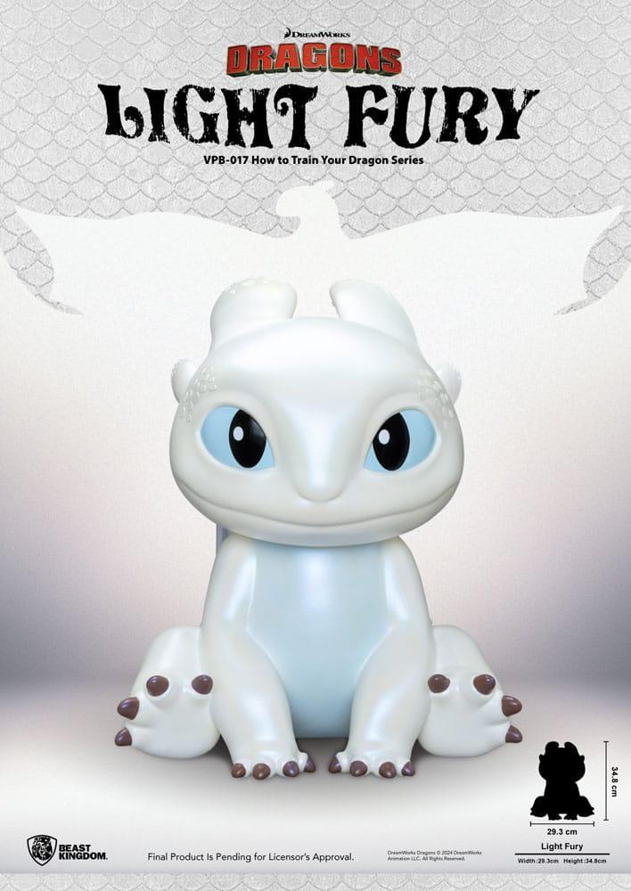How to Train Your Dragon Funktional Figur Vinyl Light Fury 35 cm Beast Kingdom Toys