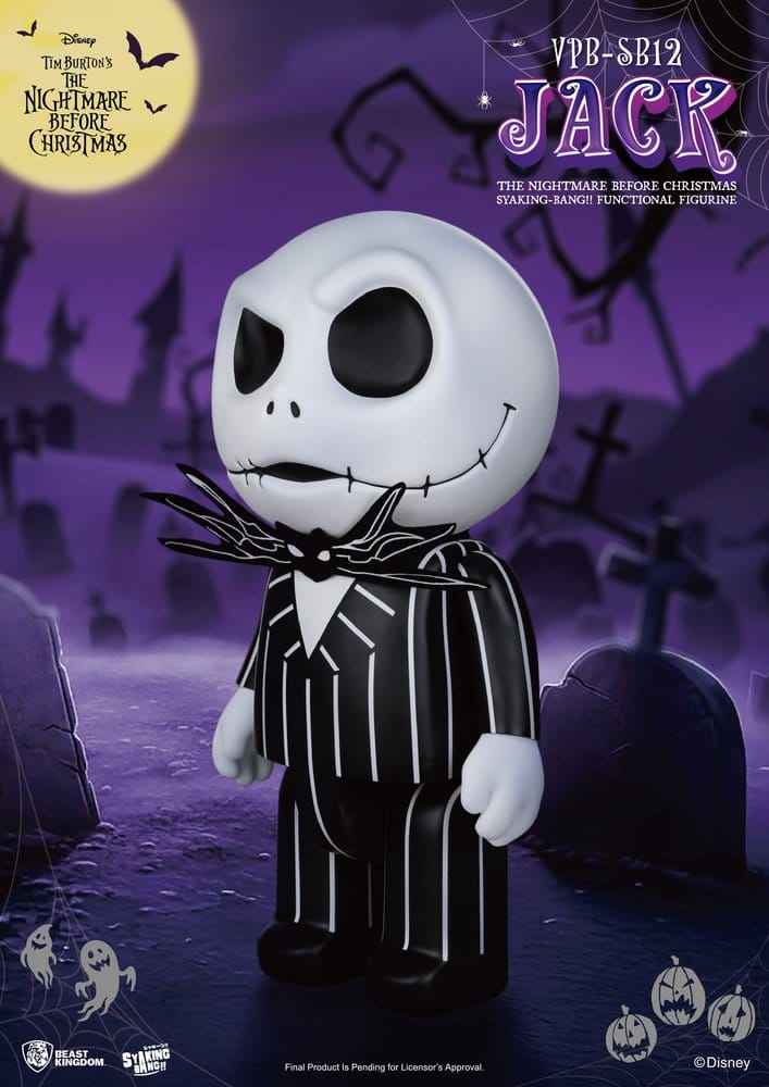 The Nightmare Before Christmas syaking-bang Sparbössa Figur Jack 47 cm