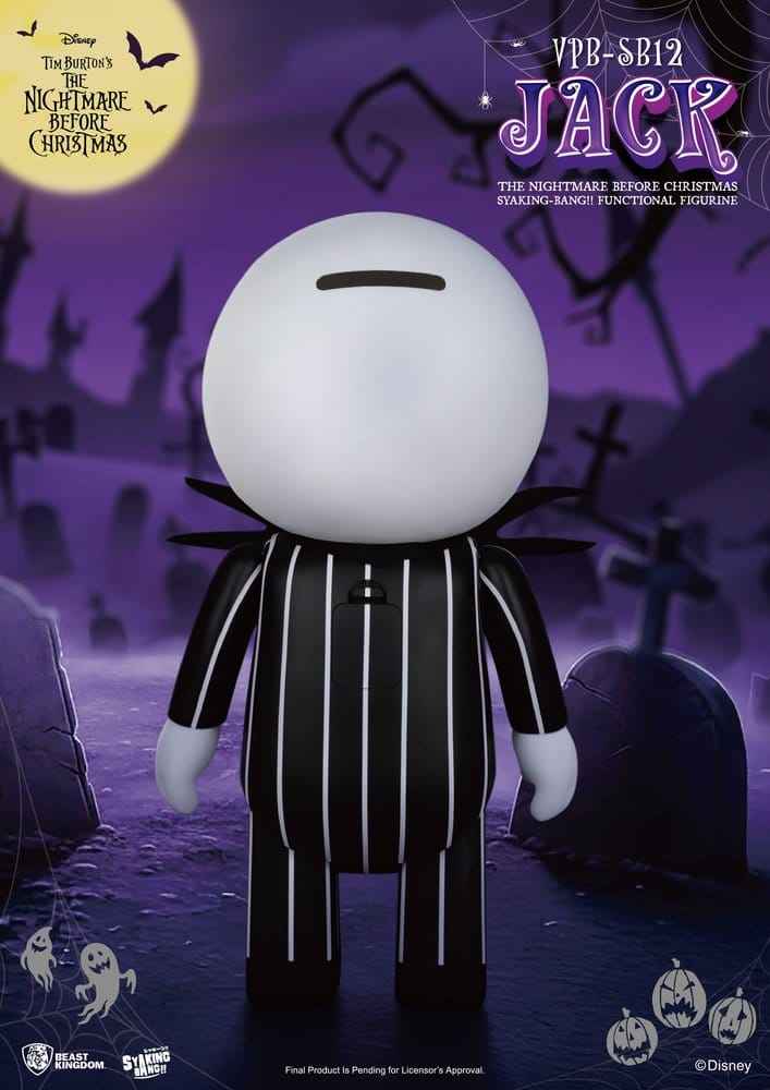 The Nightmare Before Christmas syaking-bang Sparbössa Figur Jack 47 cm