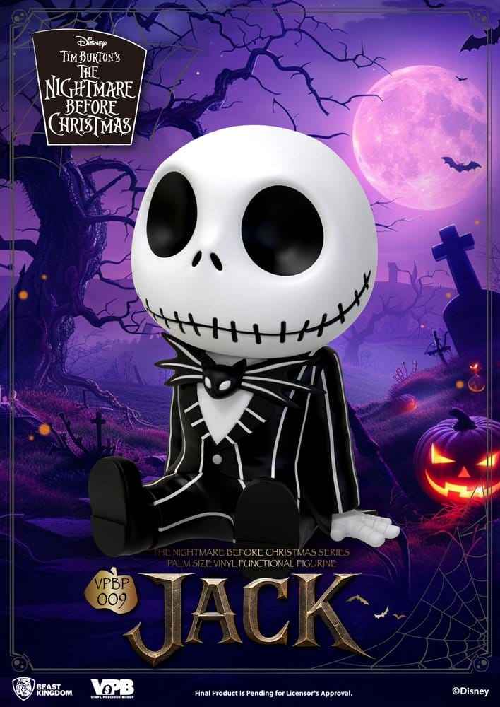The Nightmare Before Christmas Sparbössa Figur Jack 12 cm, Palmstorlek