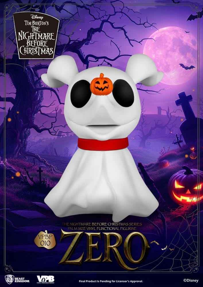 The Nightmare Before Christmas Palmstorlek Figur Spargris Zero 11 cm