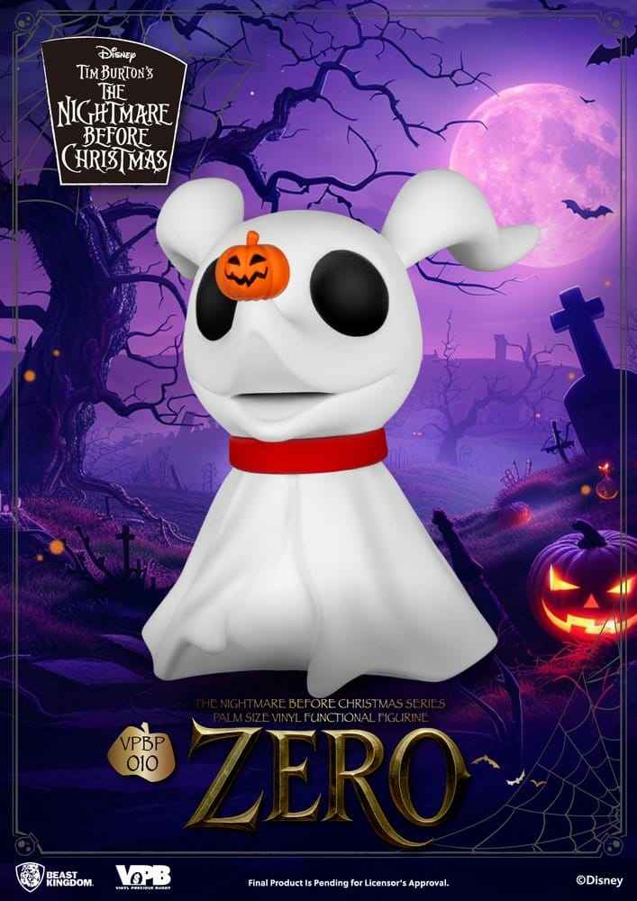 The Nightmare Before Christmas Palmstorlek Figur Spargris Zero 11 cm
