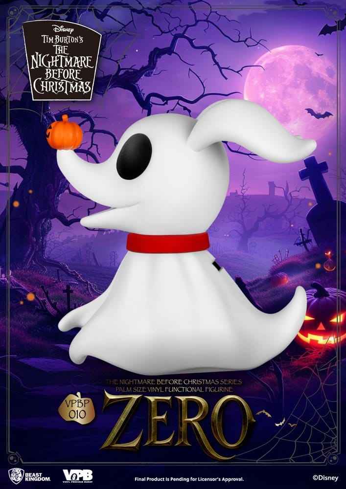 The Nightmare Before Christmas Palmstorlek Figur Spargris Zero 11 cm