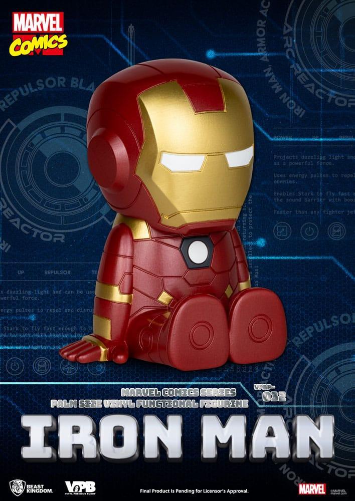 Classic Marvel Comics Piggy Vinyl Bank Iron Man 12 cm Beast Kingdom Toys