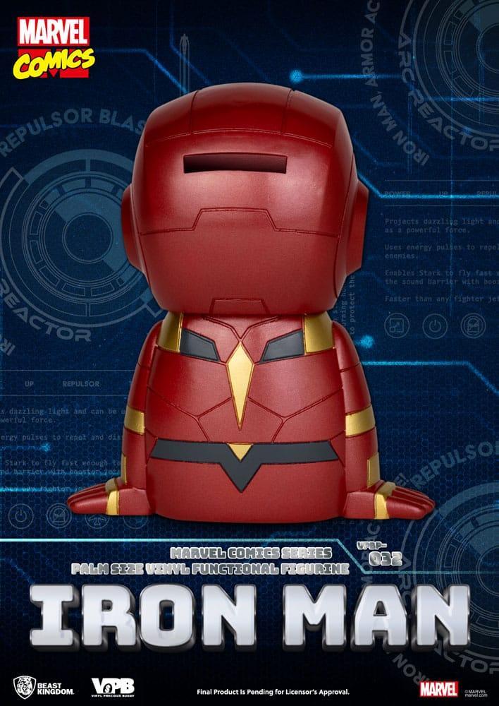 Classic Marvel Comics Piggy Vinyl Bank Iron Man 12 cm Beast Kingdom Toys