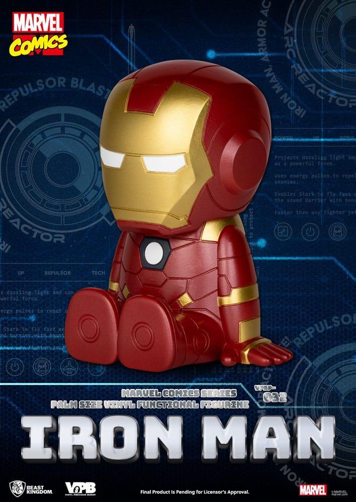Classic Marvel Comics Piggy Vinyl Bank Iron Man 12 cm Beast Kingdom Toys