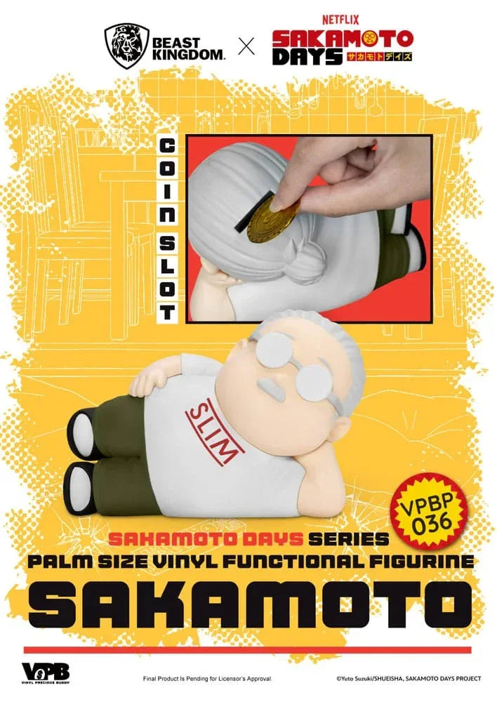 Sakamoto Days Piggy Vinyl Bank Taro Sakamoto 14 cm Beast Kingdom Toys